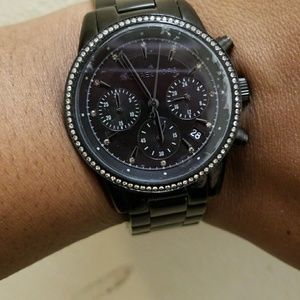 Black Authentic Michael Kors watch